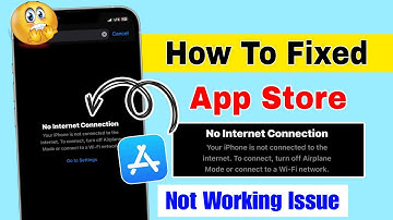how to fix app store no internet connection 2025 | no internet connection iphone app store