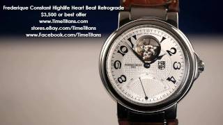 Frederique Constant Highlife Heart Beat Retrograde FC680x3H5/6