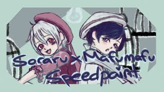 Happy Hollow to Kamisama Club - Soraru x Mafumafu [Speedpaint]