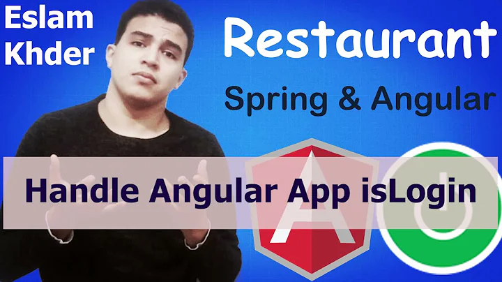 Handle Angular App isLogin