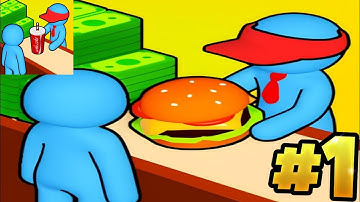 Burger Please: Ultimate Game  Walkthrough gameplay #1 (iOS, Android)