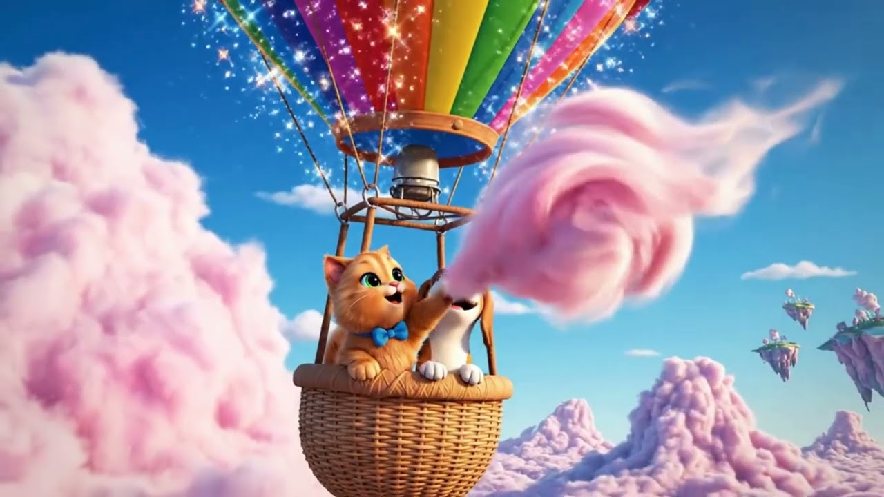 Tommy Cat and Bobo Dog – The Magic Balloon