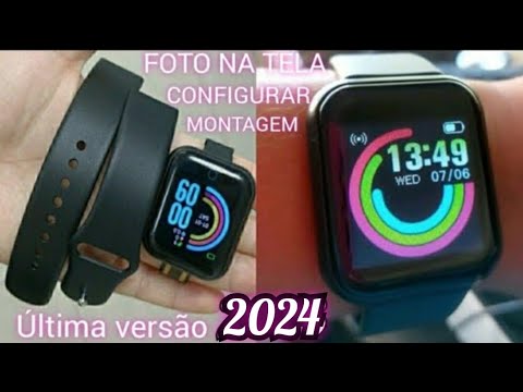 Como configurar e Sincronizar Smartwatch D13 (Nova versão app HryFine) 