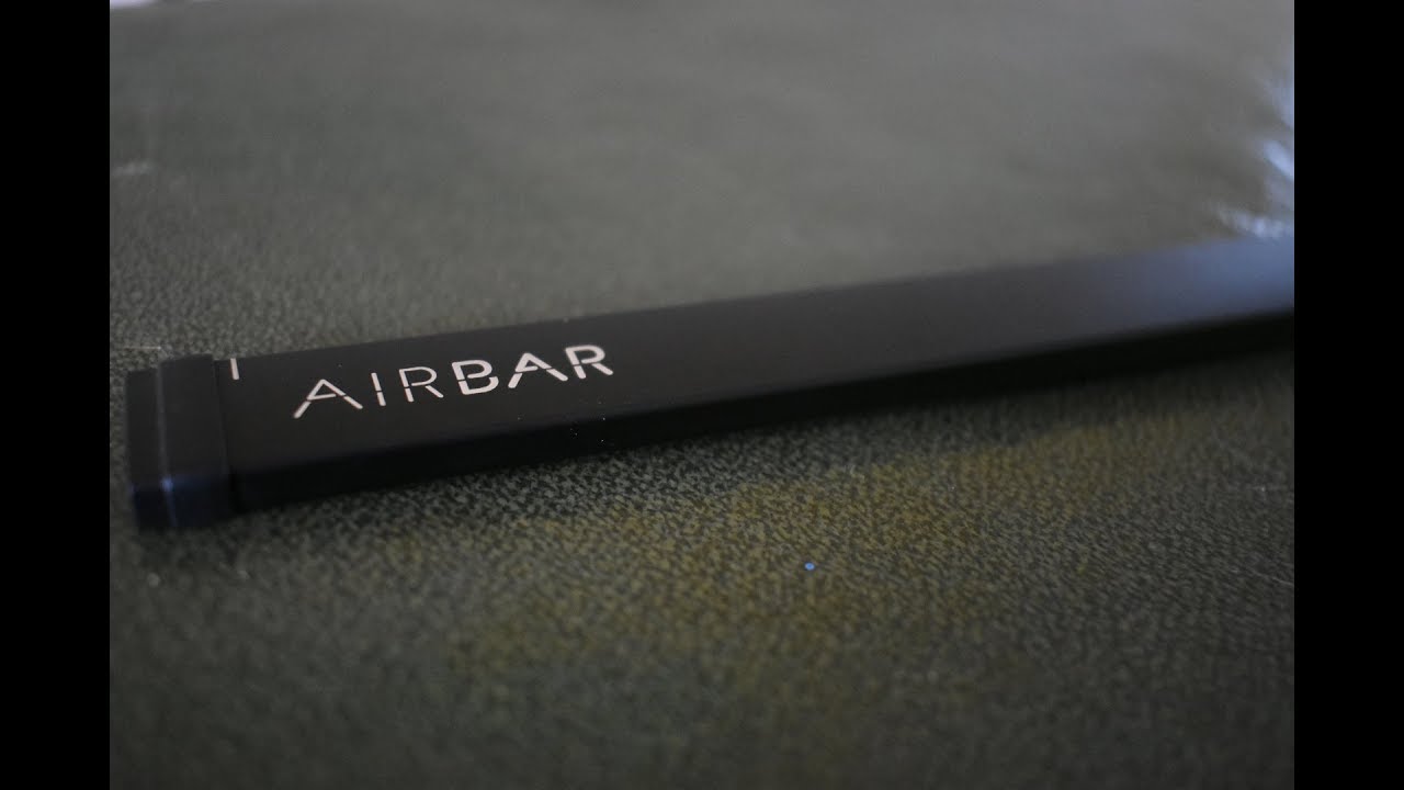 The AirBar-How to give any laptop a touch screen!