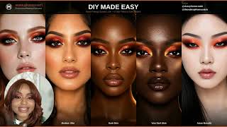 BURNT ORANGE EYESHADOW TUTORIAL | Edited Tiktok live