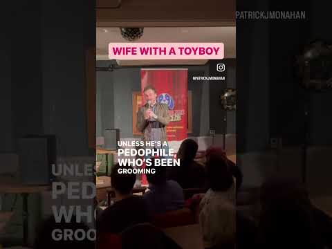 HECKLER: WOMAN SHOUTS AT COMIC ABOUT HER TOYBOY