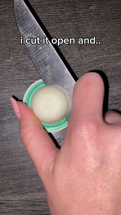 NEVER trusting this lip balm again 💀
