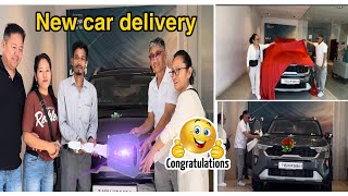 Finally taking delivery of new car🚗 #tibetan vlogger #norbulinga