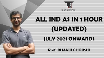 ALL IND AS IN 1 HOUR (UPDATED) | JULY 2021 ONWARDS