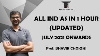 ALL IND AS IN 1 HOUR (UPDATED) | JULY 2021 ONWARDS