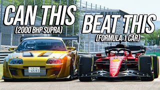 Is 2000BHP Enough To Beat An F1 Car?
