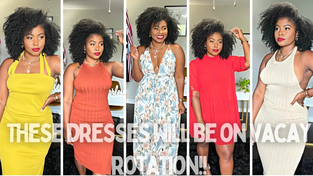 These Are the PERFECT Vacation Dresses || H&M, Anthropologie, Abercrombie || LivinFearless