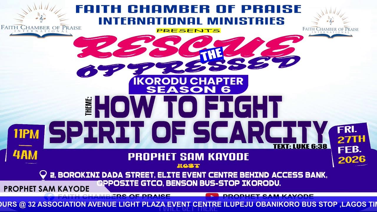 PROPHETIC DIVINE CONNECTION HOURS  WITH PROPHET SAM KAYODE