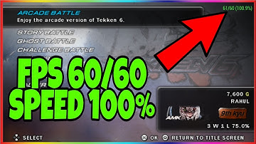 PPSSPP Best settings for tekken 6 | No lag smooth gameplay