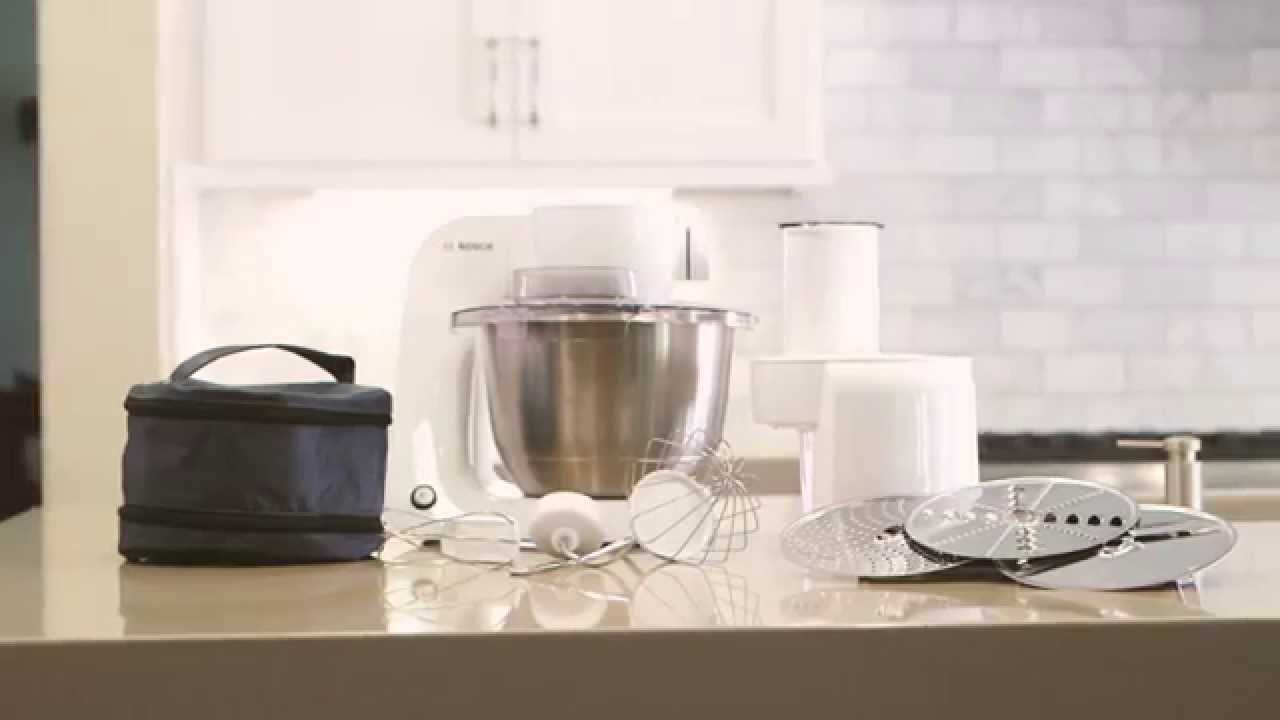 Bosch Styline MUM5 Mixer Demonstration - Cinnamon Rolls 