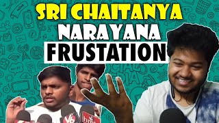 Sri Chaitanya & Narayana Students Frustation | Mouli Talks