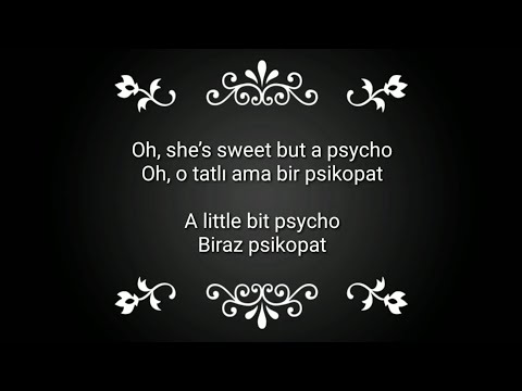 Ava Max - Sweet But Psycho Türkçe Lyrics