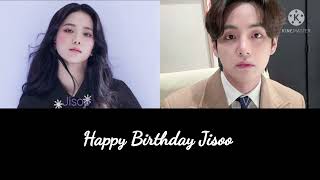 How would Jisoo and V sing Yuki No Hana by Mika Nakashima | Happy Bithday Jisoo
