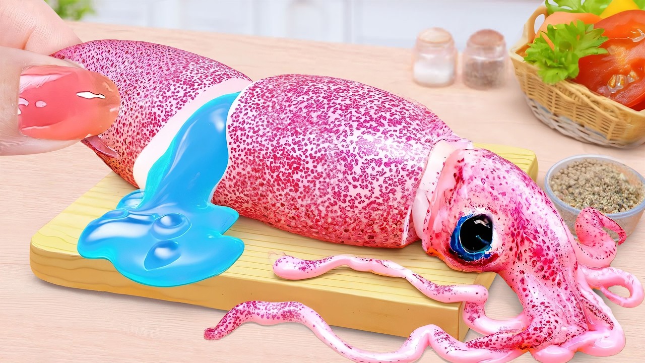 Best Food 🦑 Cumi Crispy Saus Keju Creamy Super Lezat🍤Little Chef’s Table