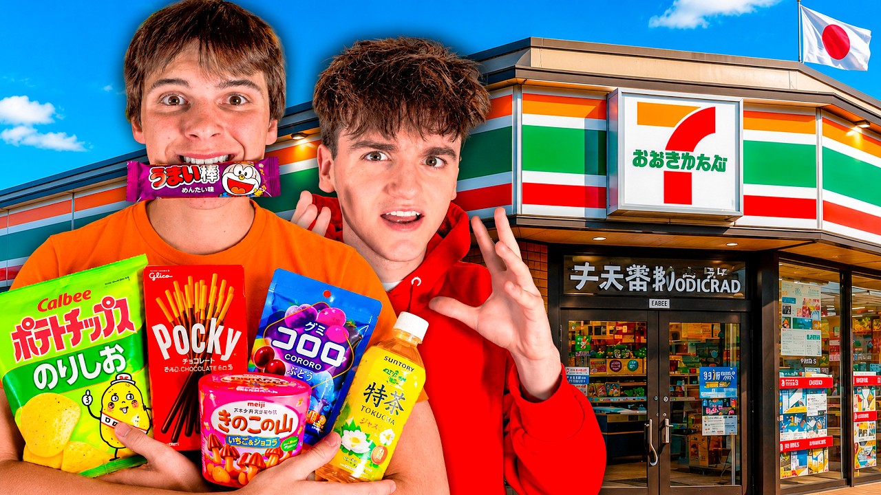 Trying Every VIRAL SNACK in Japan!!