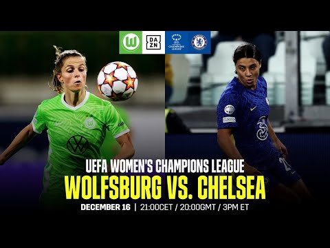 🔴 WOLFSBURG VS. CHELSEA | UEFA WOMEN’S CHAMPIONS LEAGUE MATCHDAY 6 LIVESTREAM