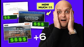 6 Client Websites and How Much I Sold Them For