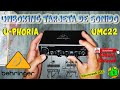 unboxing tarjeta de sonido Berhriger U-phoria UMC22
