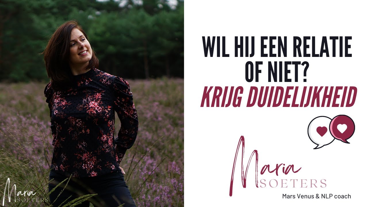 Hoe vraag je een man om duidelijkheid voor een relatie? (zonder hem weg