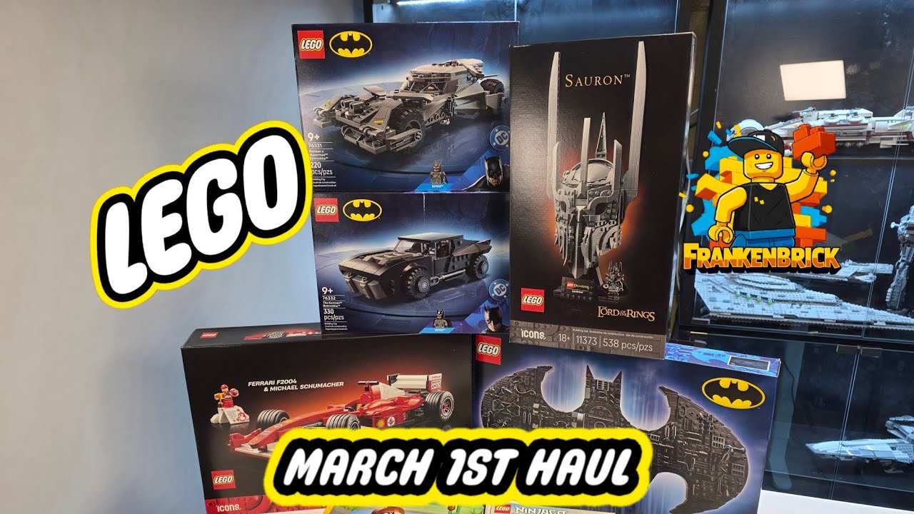 MARCH 1ST LEGO HAUL!