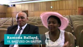 Easter baptism