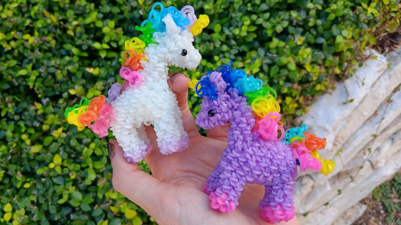 Loomigurumi Unicorn Tutorial (Rainbowloom)