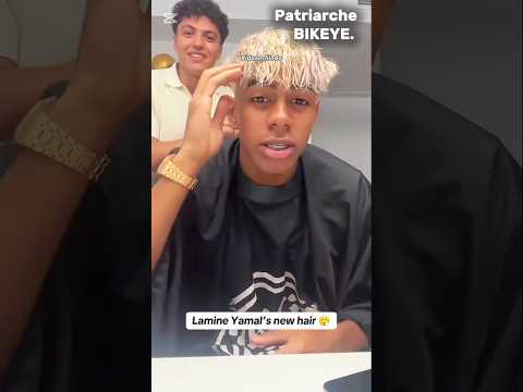 Lamine Yamal Et Sa Nouvelle Coiffure Lamineyamal Lamineyamalnewhaircut Fcbarcelona Barça