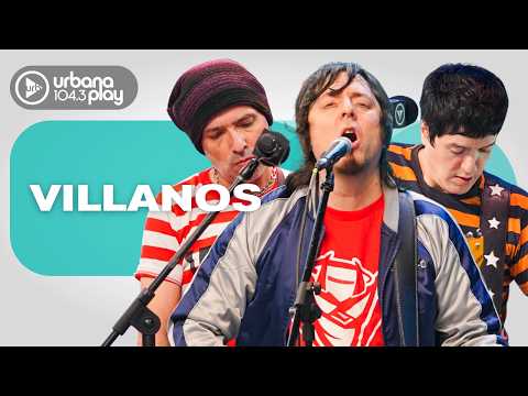 LIVE ROCK WITH THE VILLAINS ON #TodoPasa!