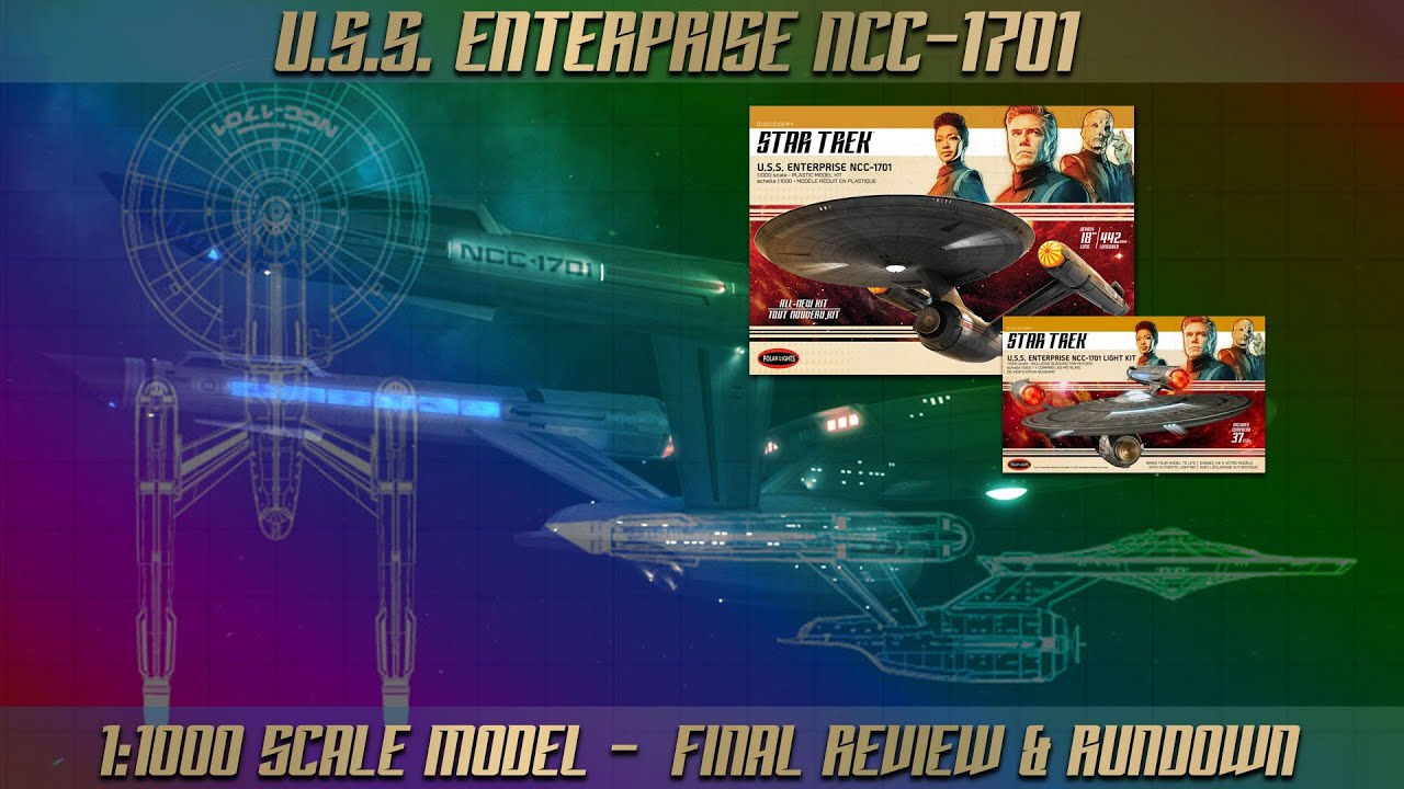 Treksphere Review | Discovery USS Enterprise NCC 1701 Polar Lights 18" Model - Final Review/Rundown