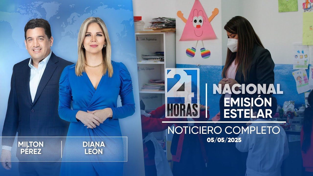 Noticiero de Ecuador (Emisión Estelar 05/05/25)