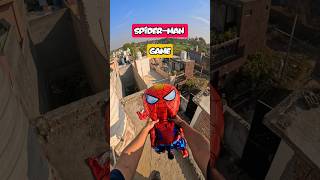 SPIDER-MAN GAME ! #funny #spiderman #parkour #labubu #labubuparkour