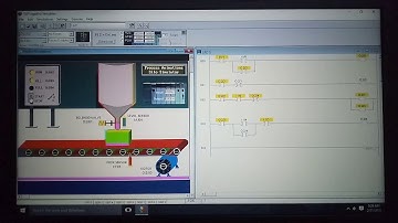 simple logic of silo simulation in logix pro