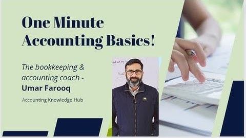 One Minute Accounting Concepts - Depreciation