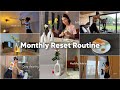 My monthly reset routinecleaning recharging  healthy habits  vlog  mishti pandey