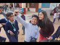 Nepali actress ishtu karki visits public school  terse secondary school  moin uddin show