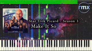 Star Trek: Picard - Season 3 - Make It So (Piano Solo) Arrangement FREE Sheet Music