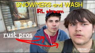 i met snowmers irl...