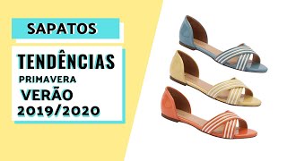 lançamento calçados primavera verão 2019