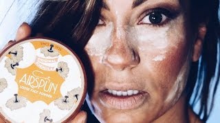 "BAKING" makeup technique "over 40" edition with Coty Airspun powder