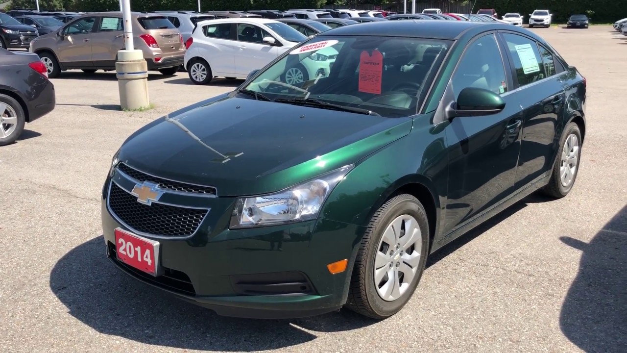 Green 2014 Chevrolet Cruze 1LT Review Courtice ON - Roy Nichols Motors