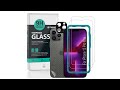 iPhone 13 Pro Max Tempered glass ibywind Protector With Easy Install Kit And Camera Lens Protector