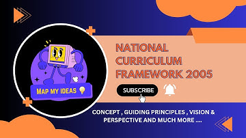 🎓 NCF 2005 Explained | Concept, History, Vision & Principles || MAPMYIDEAS