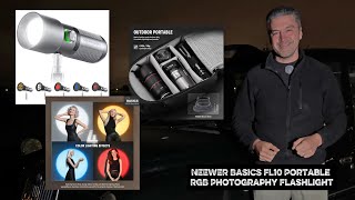 NEEWER BASICS FL10 Portable RGB Photography Flashlight.