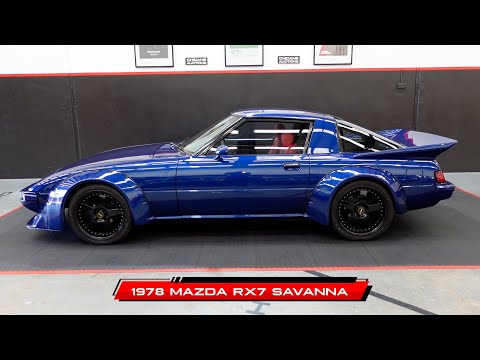 MAZDA SAVANNA RX-7 1978年 1978 MAZDA RX7 SAVANNA - Chicane Auctions - YouTube