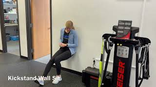 Kickstand Wall Sit